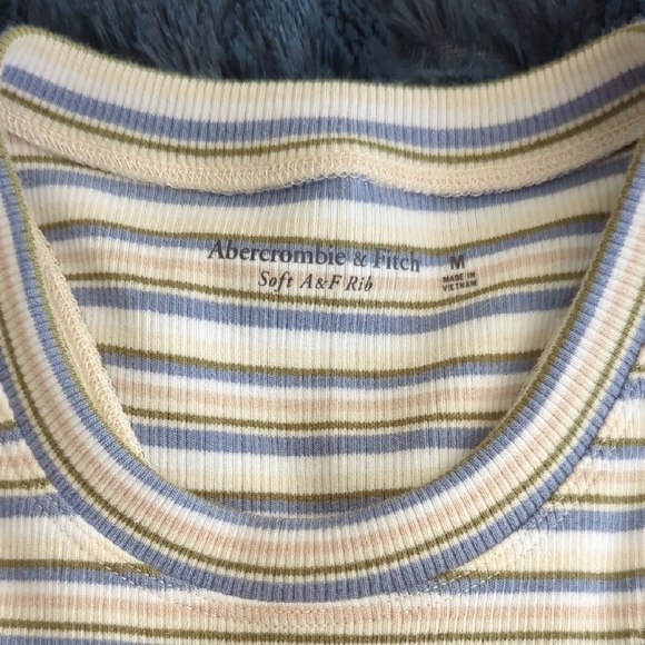 Abercrombie & Fitch Striped Sleeveless Top - Picture 2 of 5